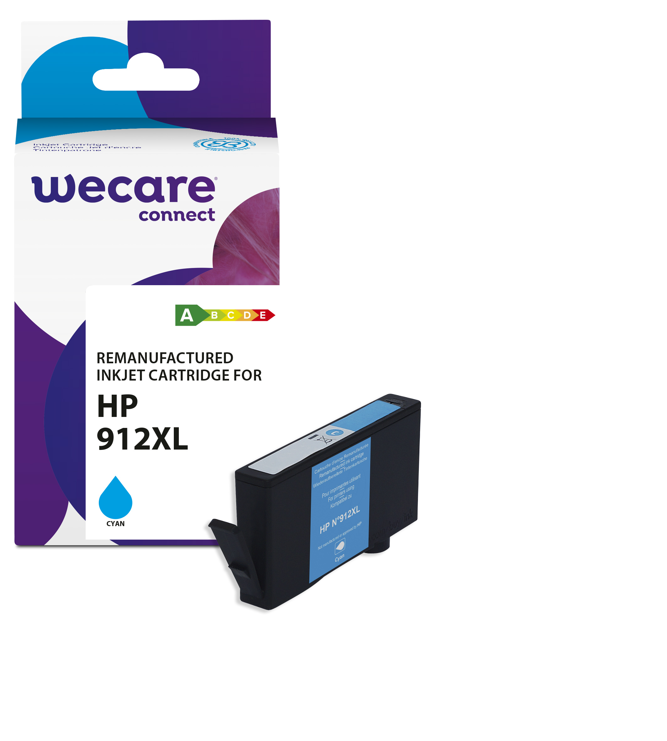 HP 912xl inktcartridge blauw (compatible)