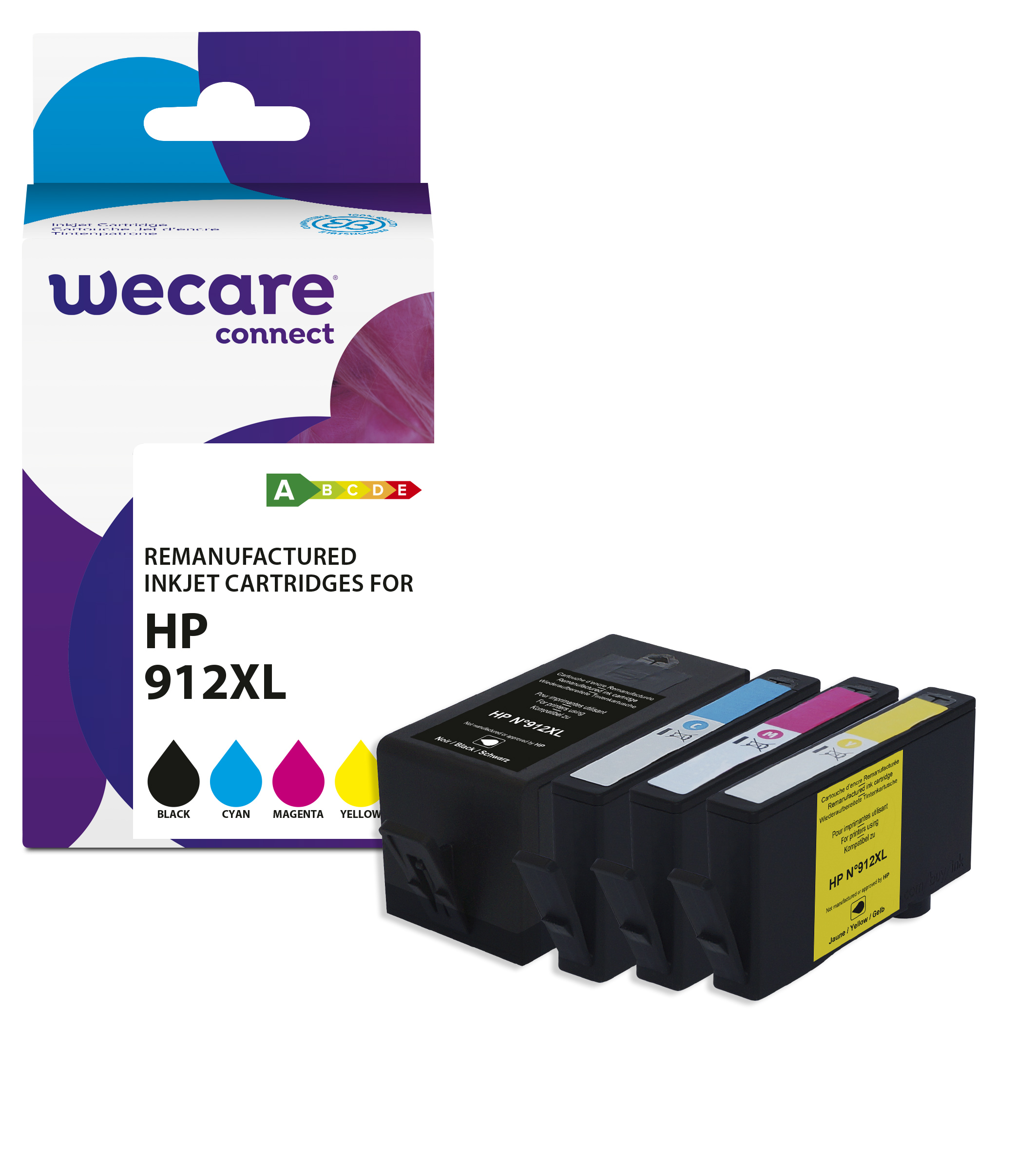 HP 912xl inktcartridge multipack (compatible)