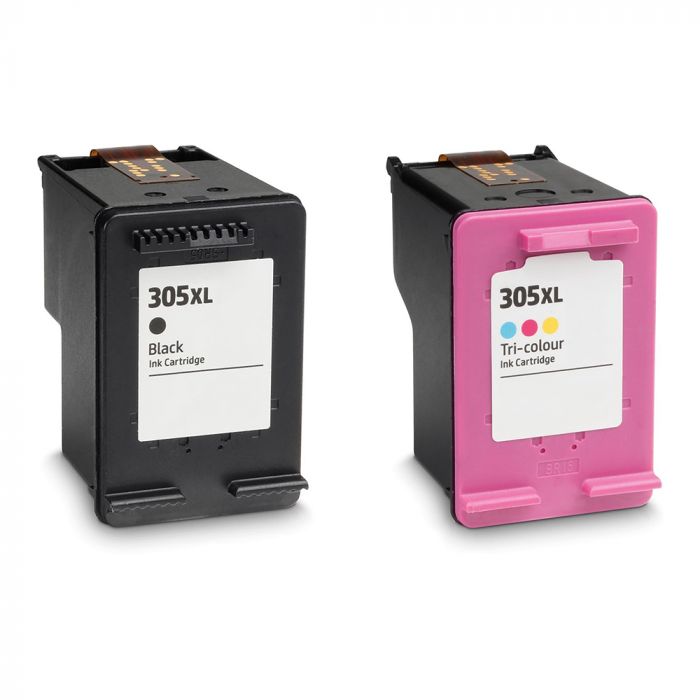 HP 305xl multipack (compatible cartridge zwart + kleur)