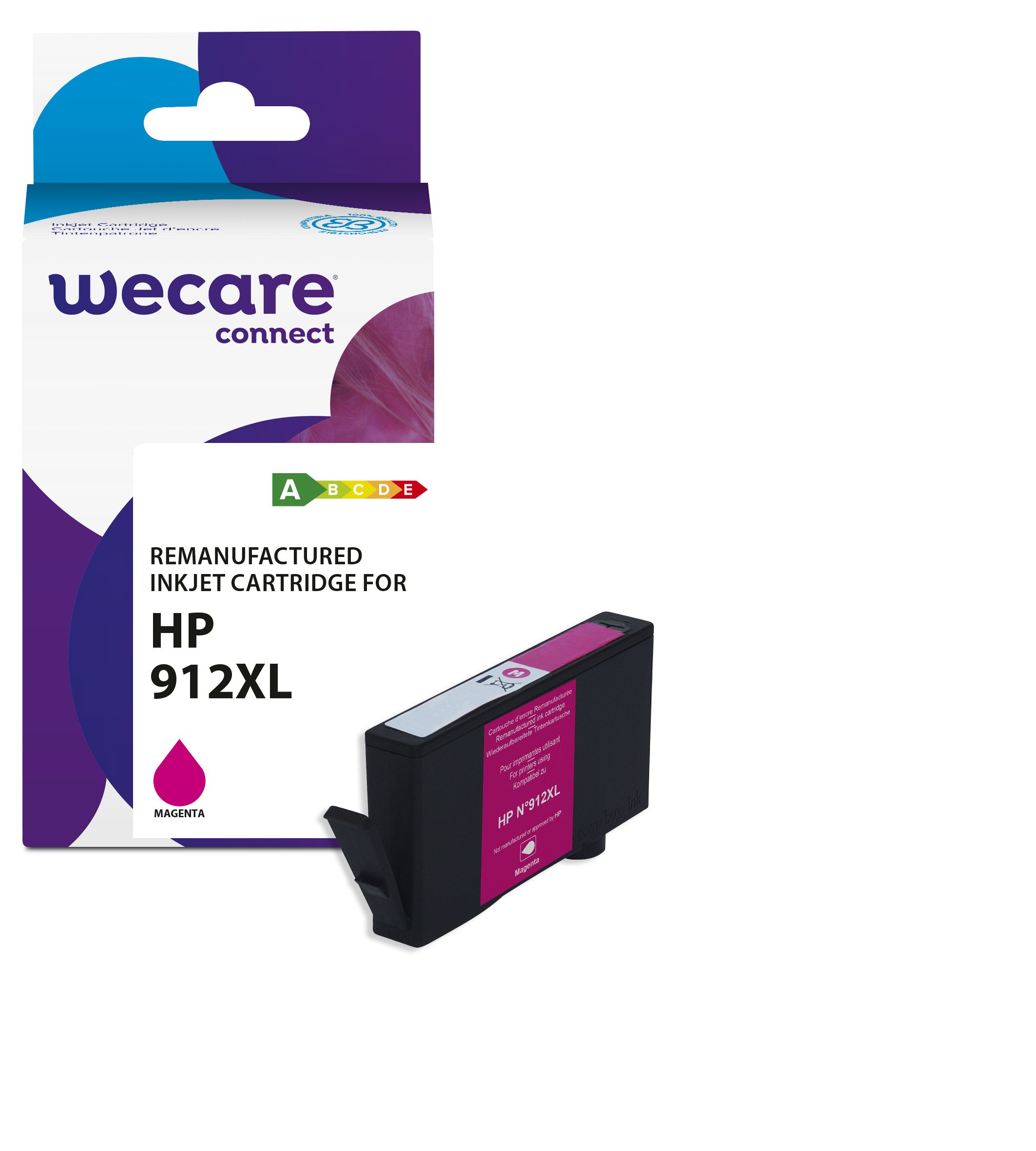 HP 912xl inktcartridge rood (compatible)